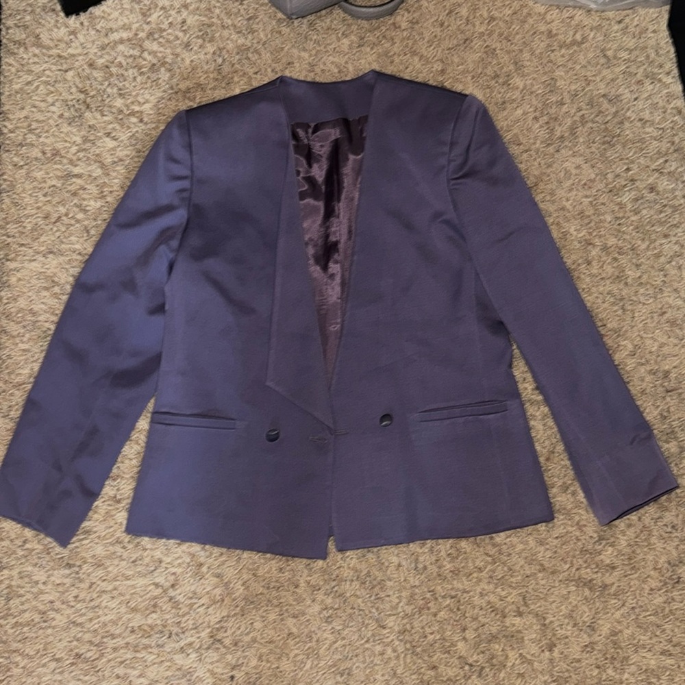 Paul Stanley 80s Plum Blazer